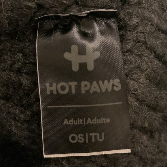 Hot Paws Adult Knit Tuque (Grey) - Picture 2 of 2